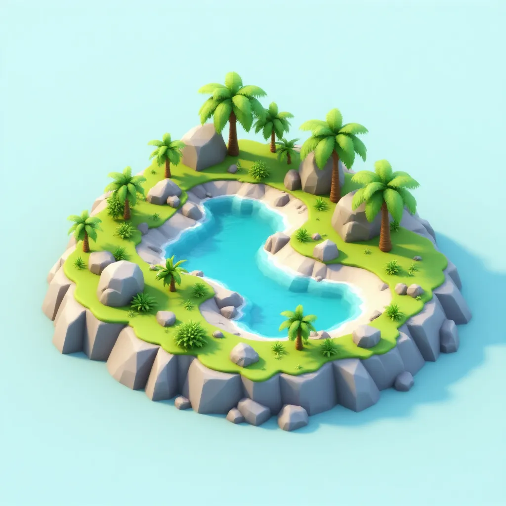 Isometric 3D