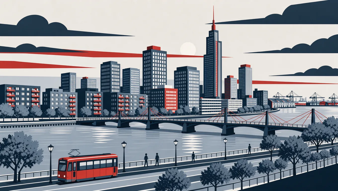 Midnight Metropolis Color Palette Cityscape